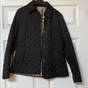 Burberry Quilted Black Jacket